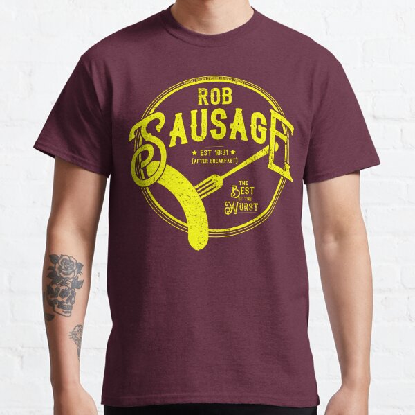 Rob Sausage Vintage Yellow Classic T-Shirt