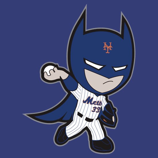 mets batman shirt