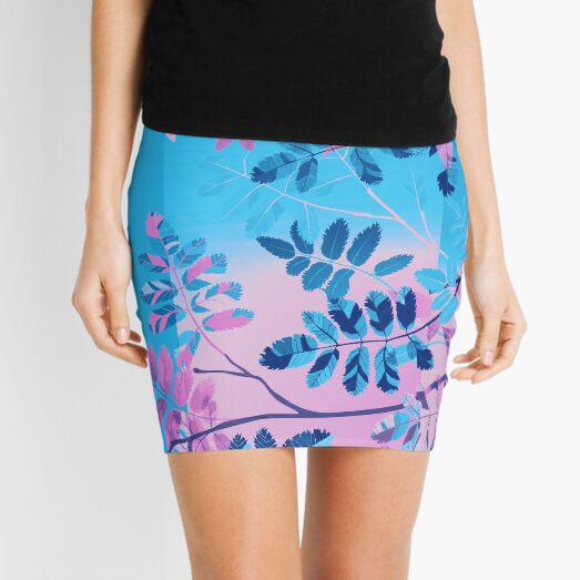 Interleaf 2 Mini Skirt