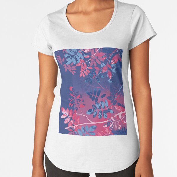 Interleaf 4 Premium Rundhals-Shirt