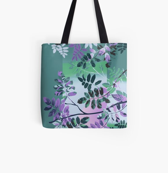 Interleaf 5 Allover-Print Tote Bag