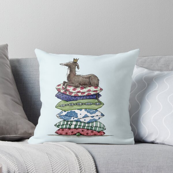 Item preview, Princess On The Pea - Greyhound - Galgo - Whippet - Italian Greyhound designed and sold by JunieMond.