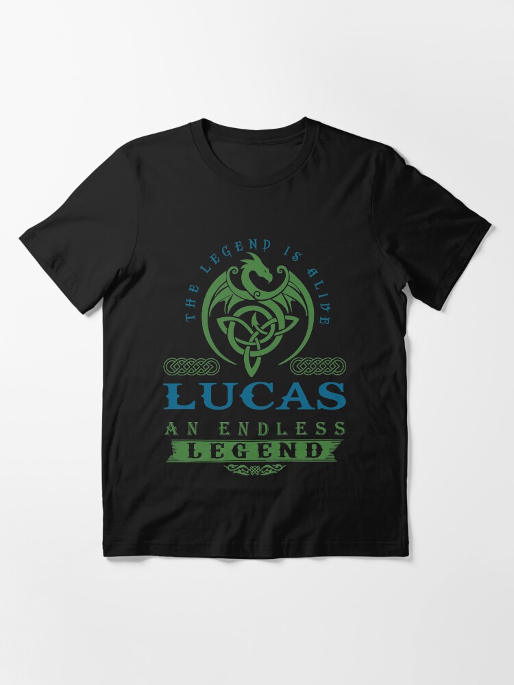 Alternate view of Legend T-shirt - Legend Shirt - Legend Tee - LUCAS An Endless Legend Essential T-Shirt