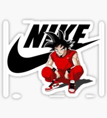 Goku nike Sticker