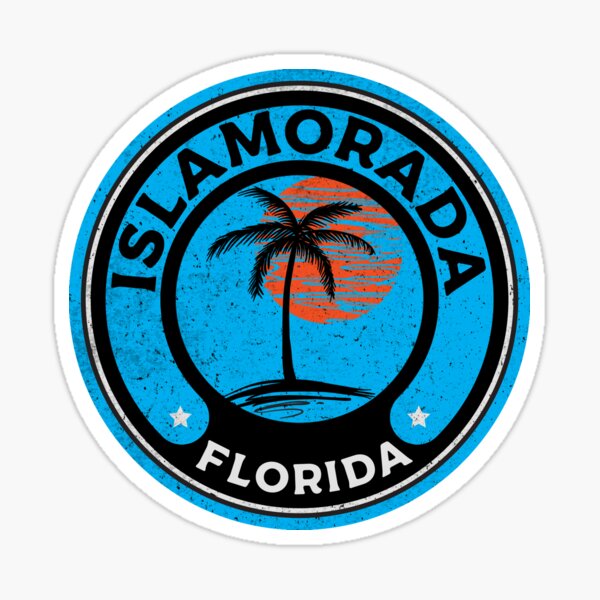 Item preview, Islamorada Florida Tropical Palm Trees designed and sold by DESTINATIONS DECAL.