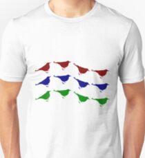 colorful flight curve Unisex T-Shirt
