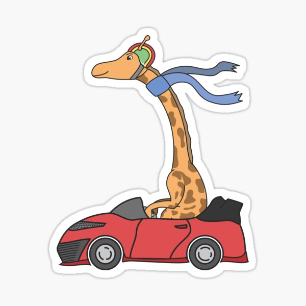 Item preview, driving girrafe designed and sold by art boy75.