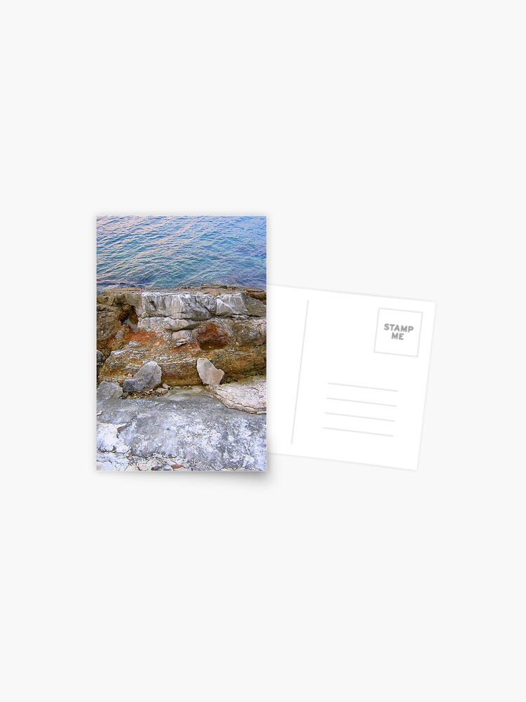 Thumbnail 1 of 2, Postcard, ROCKS AND STONES ON THE DREAMY BEACH designed and sold by TatianaMichaela.