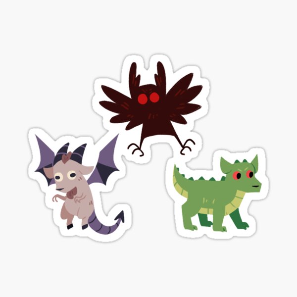 Item preview, Cryptid Sticker Set 2 designed and sold by exclamashark.