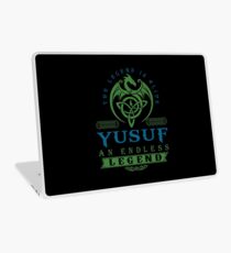 Legend T-shirt - Legend Shirt - Legend Tee - YUSUF An Endless Legend Laptop Skin