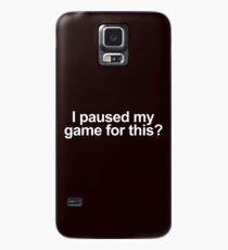 Funda/vinilo para Samsung Galaxy Hice una pausa en mi juego para esto?