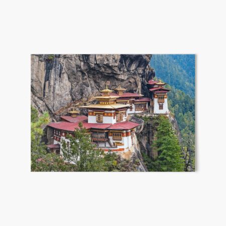 Artikel-Vorschau von Tigernest-Kloster - Bhutan, designt und verkauft von Ulysse Pixel.