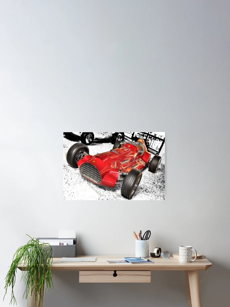 Thumbnail 2 of 3, Poster, RED RACER designed and sold by MIGHTY TEMPLE IMAGES.