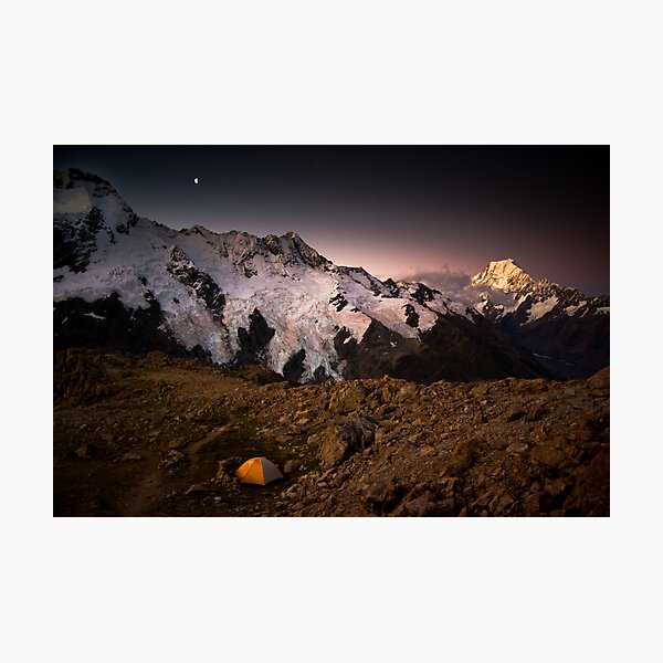 Item preview, Alpenglow on Mt Cook designed and sold by bonsta.