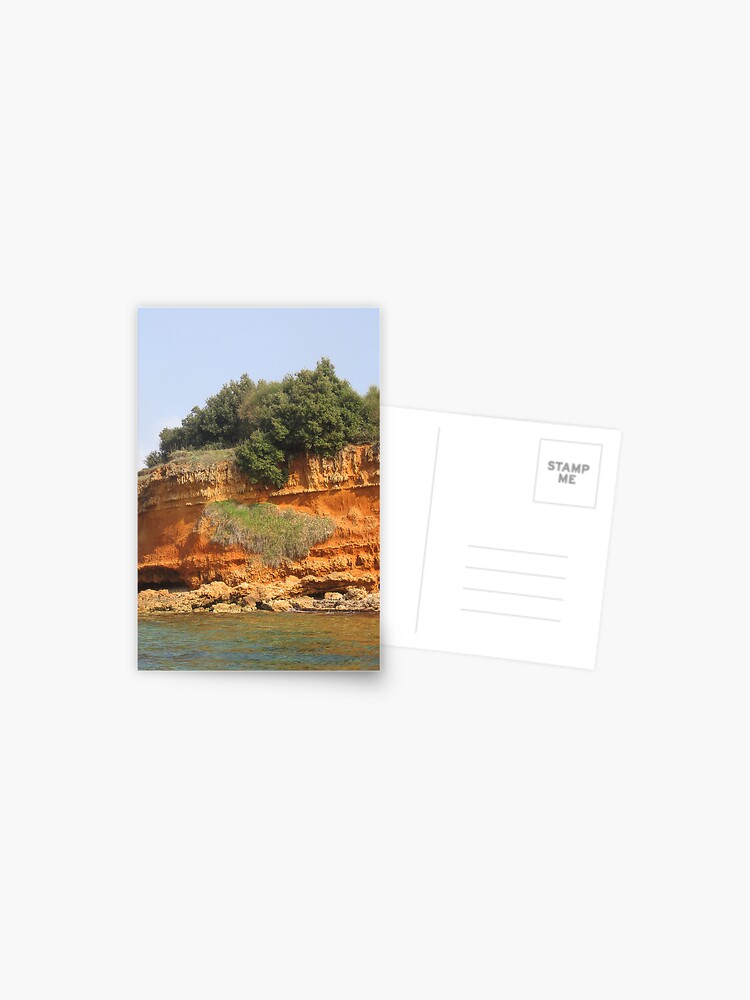Thumbnail 1 of 2, Postcard, SEA POEM IN RED designed and sold by TatianaMichaela.