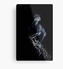 0204 - Brush and Ink - Shake Free Metal Print