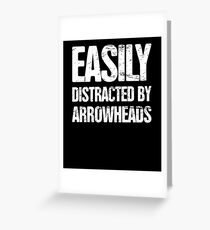 Arrowhead Hunter / Artifact Hunting Greeting Card
