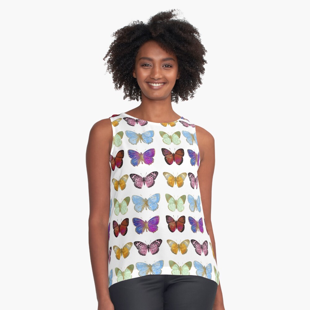 Item preview, Sleeveless Top designed and sold by EarthlyIndigo.