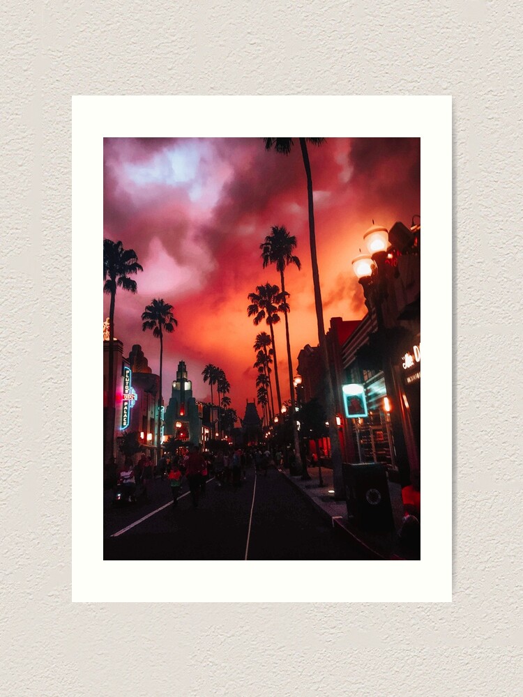 sunset boulevard painting