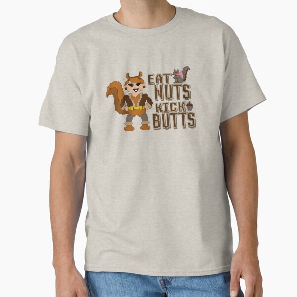 Item preview, Eating nuts and kicking butts designed and sold by grafenroda.