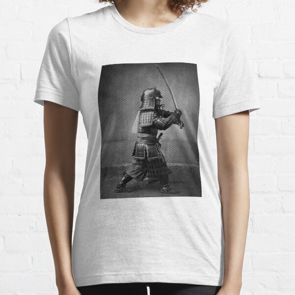Samurai in black and white Essential T-Shirt