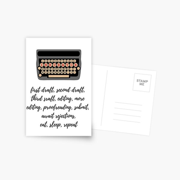 A Writer's Life Postcard
