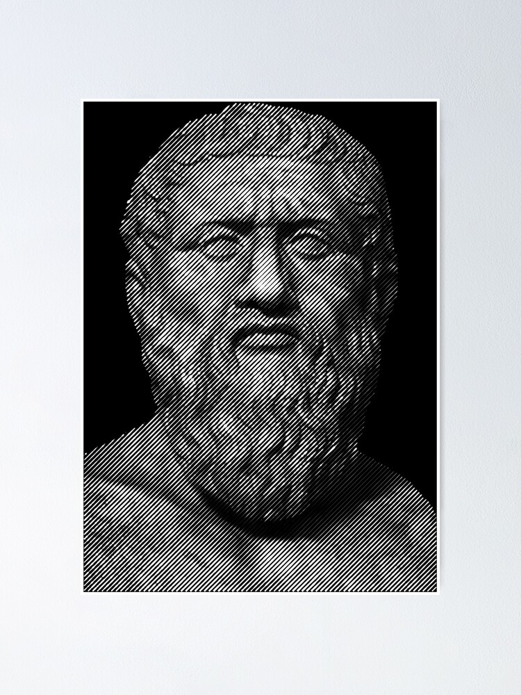 Alternate view of Plato philosopher Poster