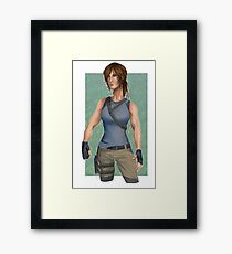 Lara Croft Framed Print