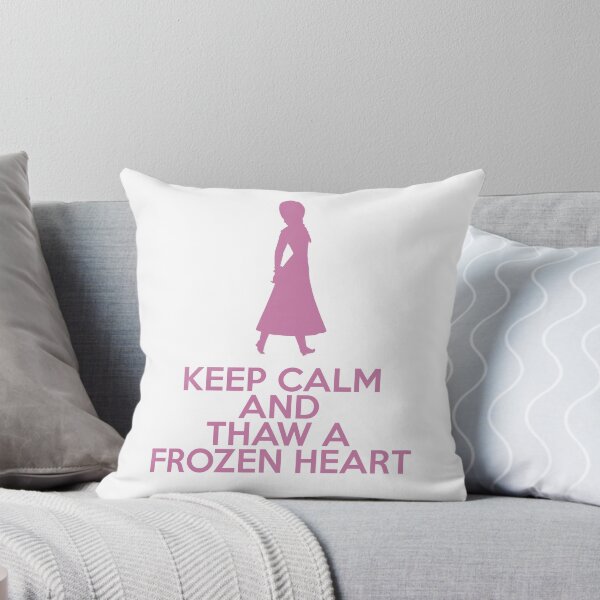Item preview, Keep Calm and Thaw a Frozen Heart designed and sold by pennythoughts.