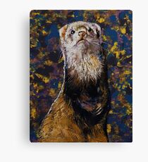 Regal Ferret Canvas Print