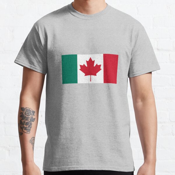 Italian Canadian T Shirts Redbubble - canada t shirt roblox
