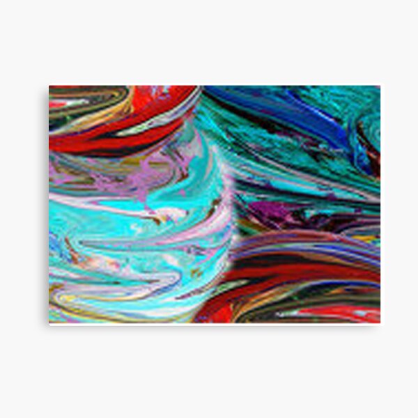 lets make waves Canvas Print