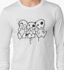 Kodama (Tree Spirits) Long Sleeve T-Shirt