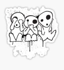 Kodama (Tree Spirits) Sticker