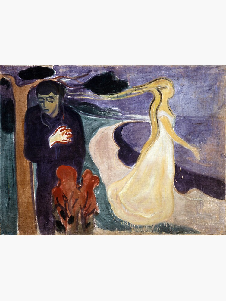 Separation by Edvard Munch (Reproduction) by RozAbellera
