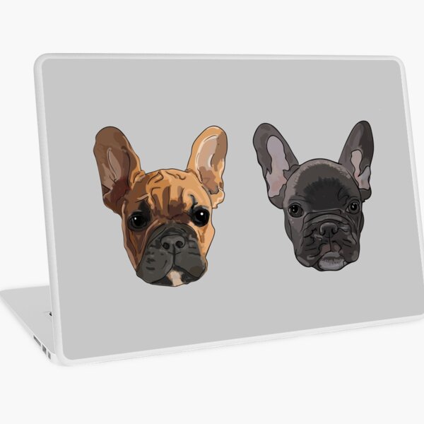 frenchies Laptop Skin