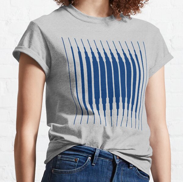 SQUARE LINE (BLUE) Camiseta clásica