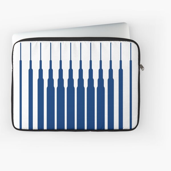 SQUARE LINE (BLUE) Funda para portátil