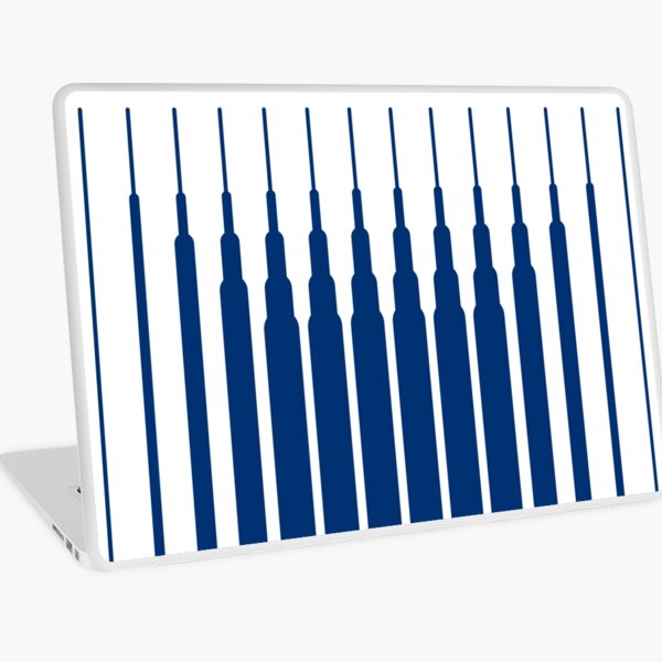 SQUARE LINE (BLUE) Vinilo para portátil