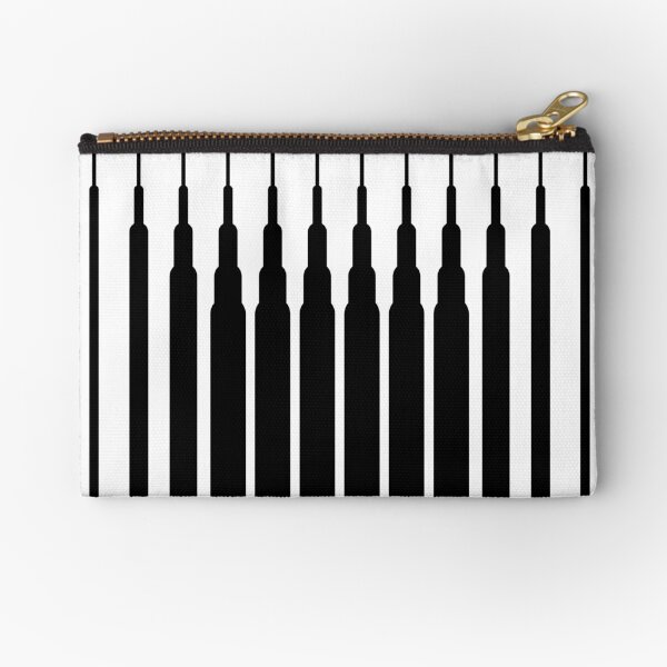 Square Lines (BLACK) Bolsos de mano