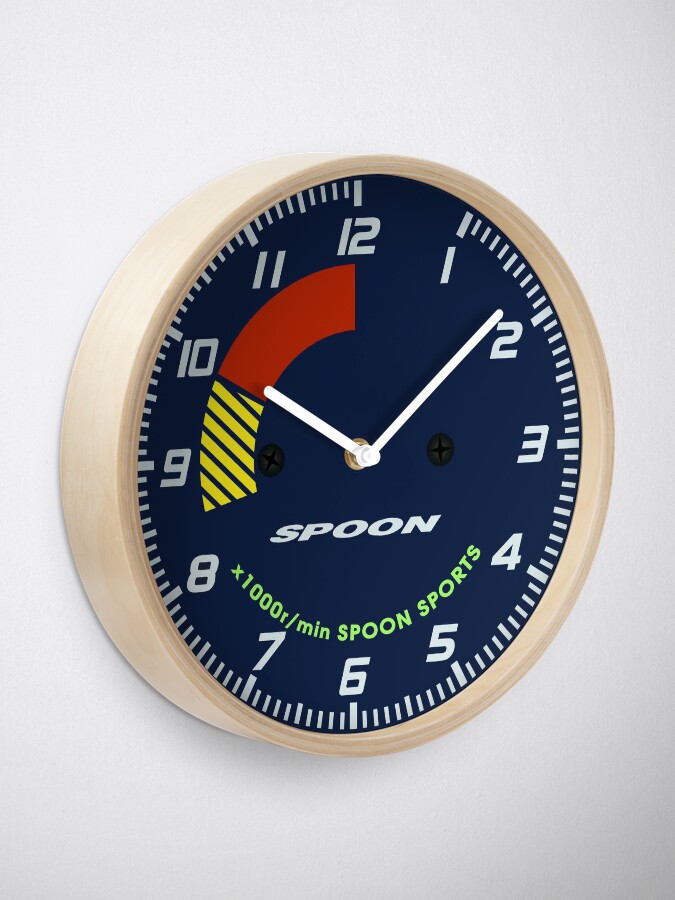 Alternate view of Spoon Tachometer Clock Clock