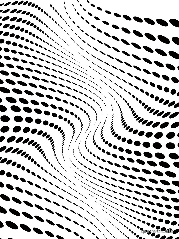 THE RIVER (BLACK) de geometricarte