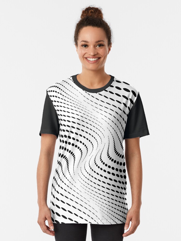 Vista alternativa de Camiseta gráfica THE RIVER (BLACK)