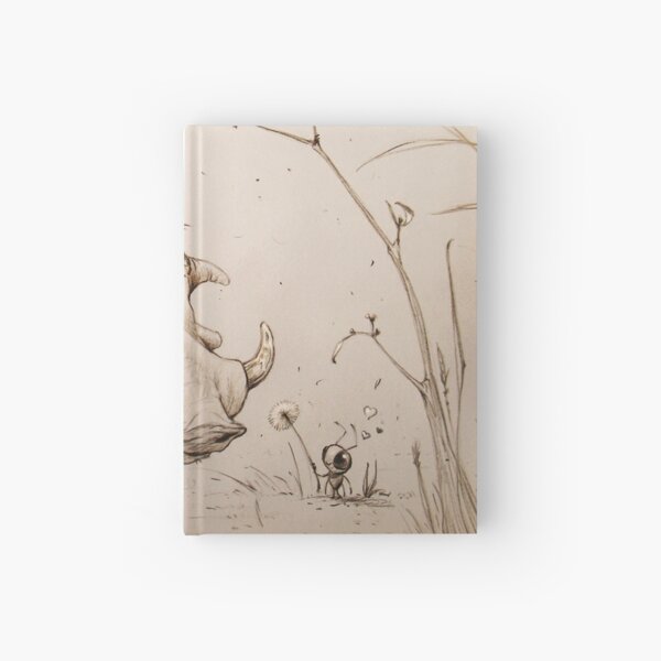 Loving warthog Hardcover Journal