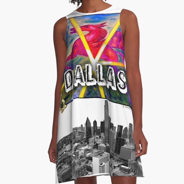 Dallas Pegasus A-Line Dress