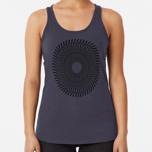 EYE 1 (BLACK) Camiseta con espalda nadadora