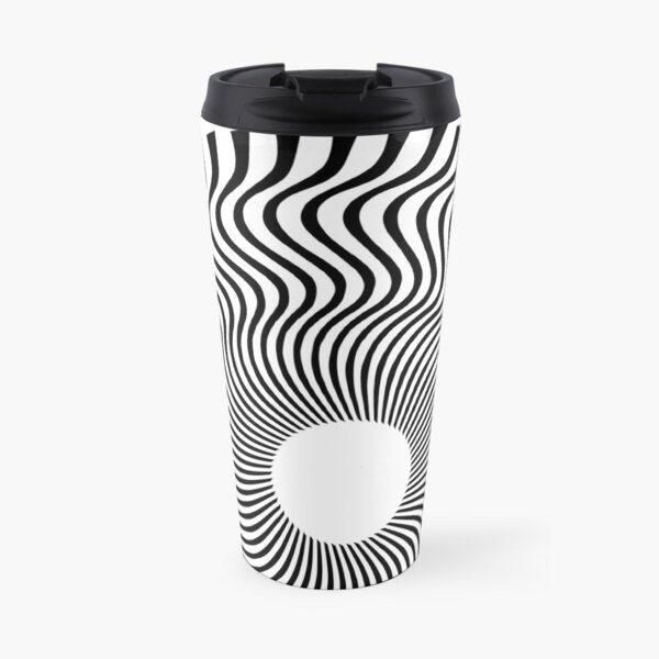 EYE 1 (BLACK) Taza de viaje