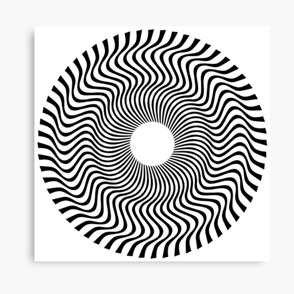 EYE 1 (BLACK) Lienzo