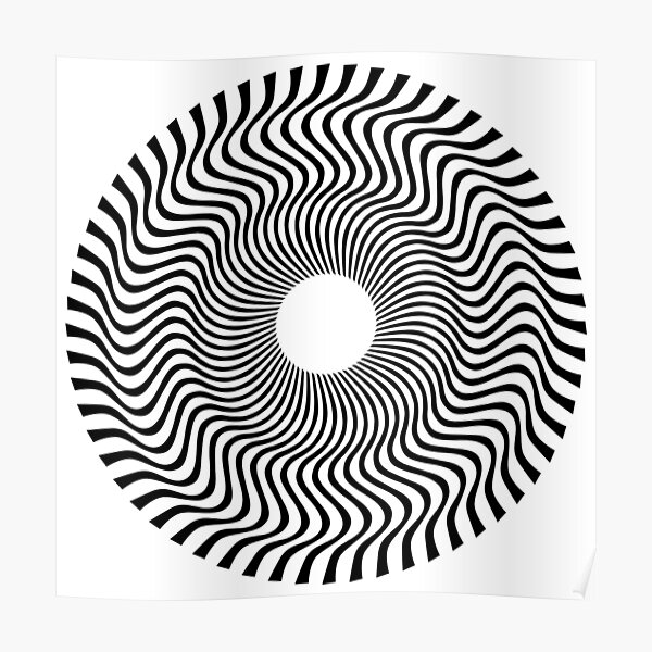 EYE 1 (BLACK) Póster