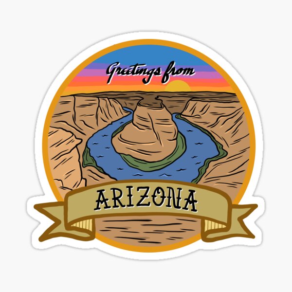 Item preview, Arizona Badge designed and sold by HawkstoneDesign.
